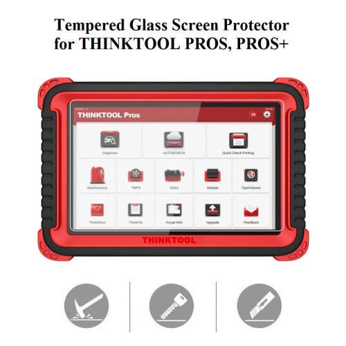 Tempered Glass Screen Protector for 10inch THINKTOOL PROS PROS+